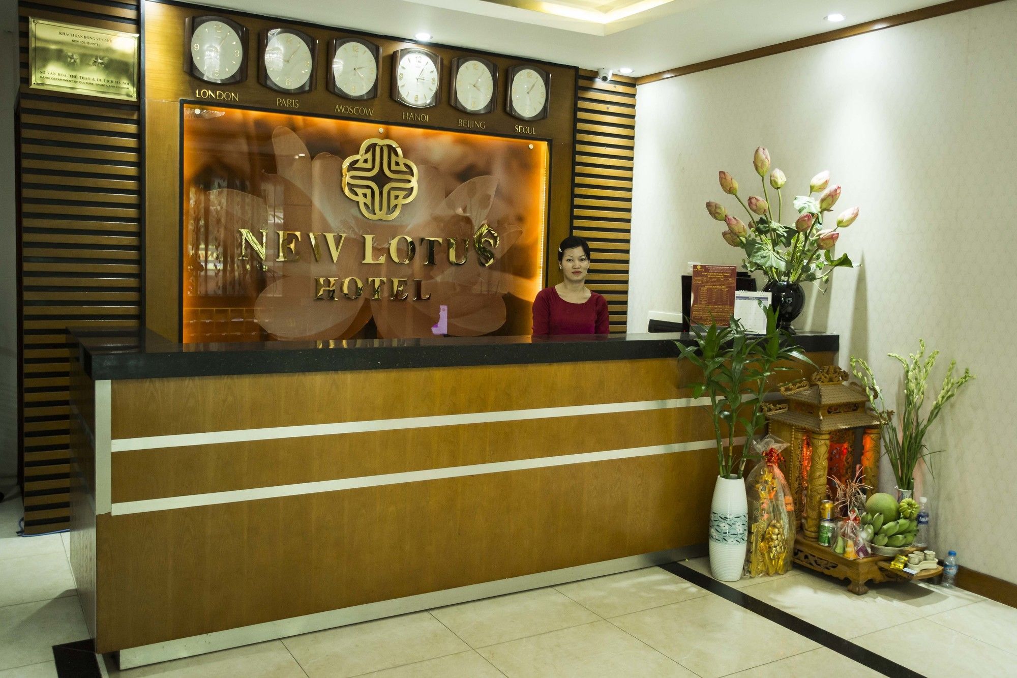 New Lotus Hotel Hanoï Extérieur photo